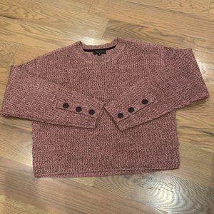 Rag & Bone Metallic Merino Wool-Blend Sweater